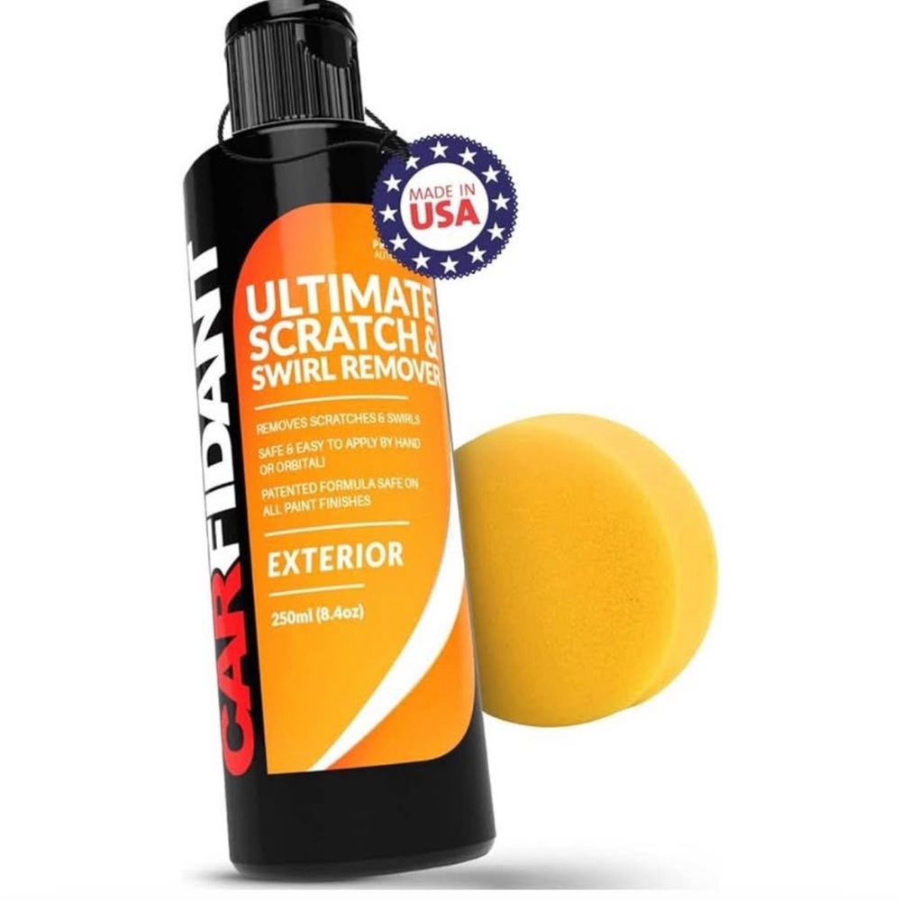 Ultimate Car Scratch & Swirl Remover - Black and Orange